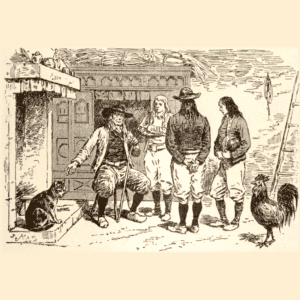 E. Mas, illustration pour Les trois frères (Contes du pays d'Armor, éd. A. Colin - 1890)