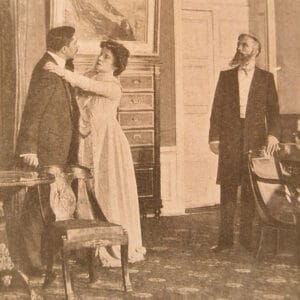 Lucien de Chambault, Gabrielle Nouet et Albert Darras