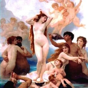 MENDES-03-The Birth of Venus by William-Adolphe Bouguereau 1879-423-