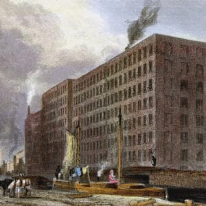 Manufactures de coton, Union Street, Manchester (1835)