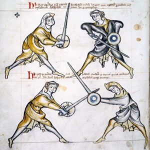Manuscrit médiéval du début du XIVe siècle