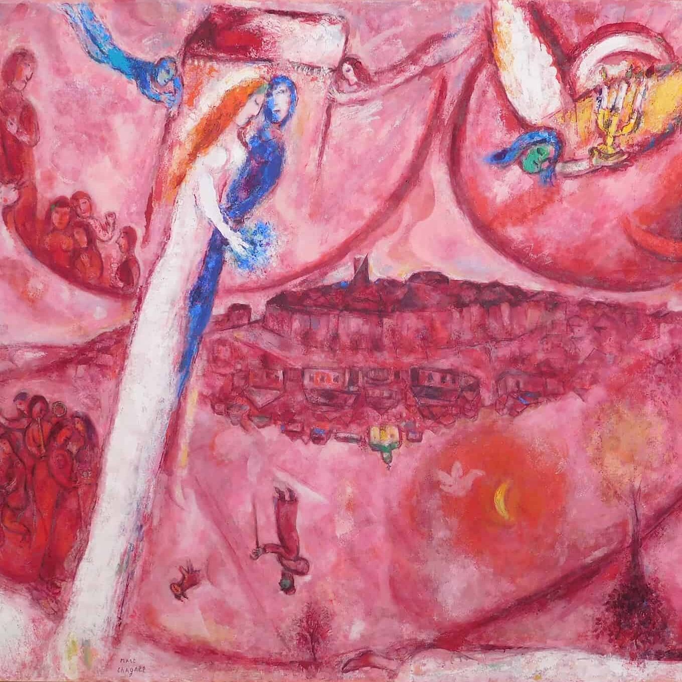 Marc Chagall - Le Cantique des cantiques, III