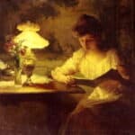 Marcel Rieder - Lectrice (20e siècle)