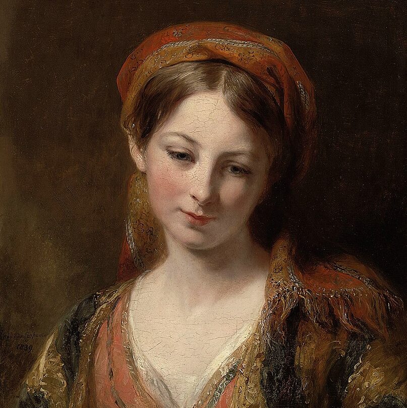 Margaret Sarah Carpenter - Portrait de Henrietta Carpenter (1839)