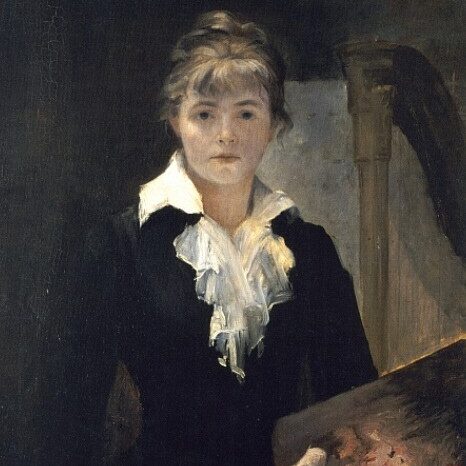 Marie Bashkirtseff - Autoportrait à la palette (1880)