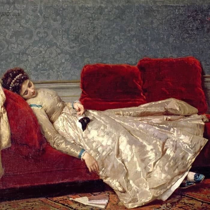 Marie Francois Firmin Girard - Après le bal (1869)