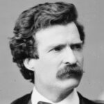 Mark Twain, Brady-Handy photo portrait, Feb 7, 1871, cropped