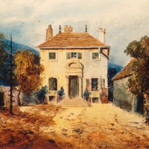 Marquis de Courval - Habitation d'Alphonse de Lamartine à Milly (1826)
