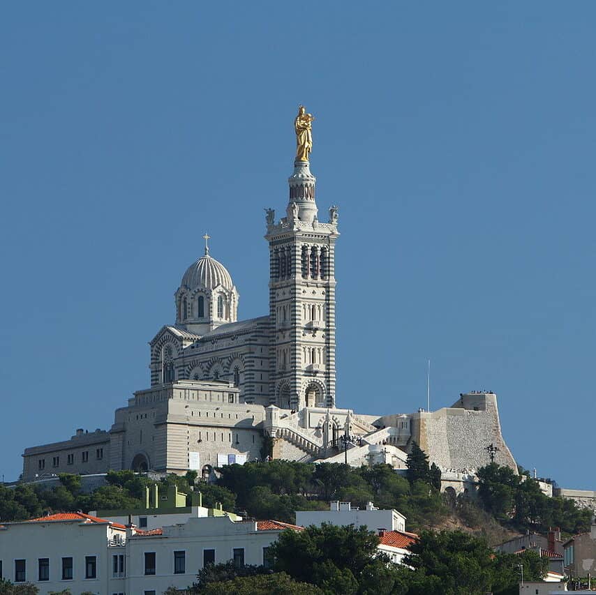 Marseille, Notre-Dame de la Garde (photographie de Benh Lieu Song)