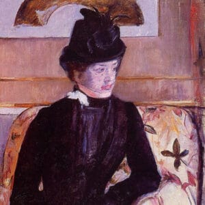 Mary Cassatt, Mrs. Gardner Cassatt in Black (1880)