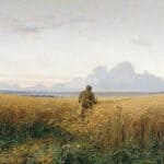 Grigoriy Grigoryevich Myasoyedov, La Route dans les champs de seigle (1881)