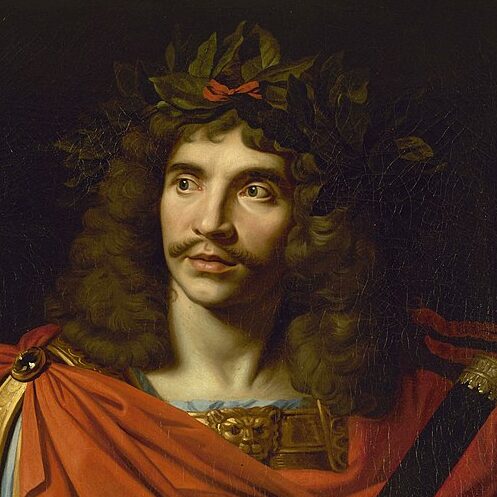 Nicolas Mignard, Molière dans le rôle de César de "La Mort de Pompée" (1658)