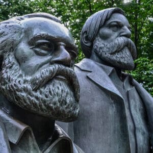 Monument Karl Marx et Friedrich Engels