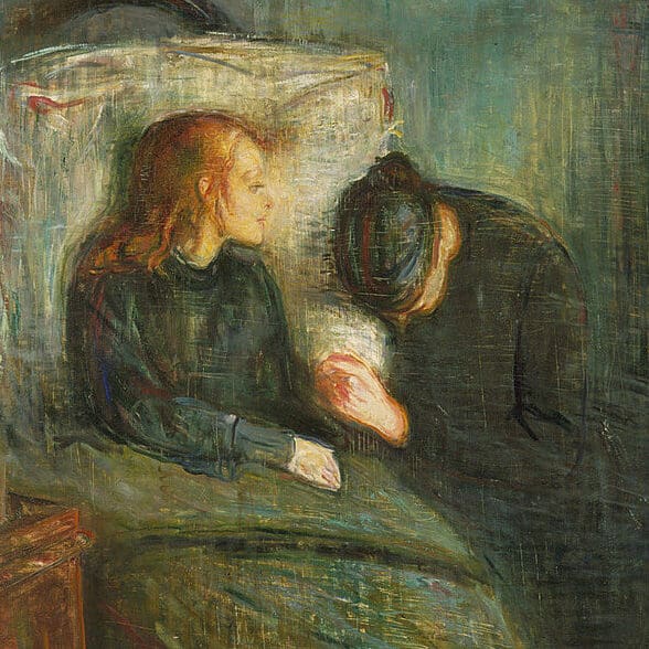 Munch, L'Enfant malade