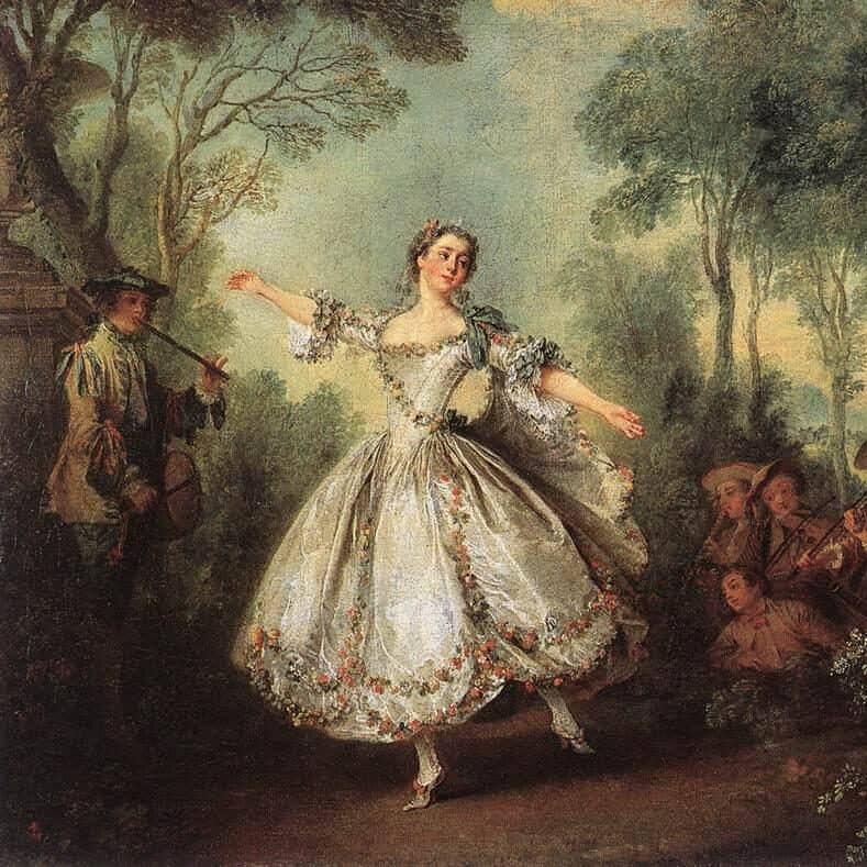 Nicolas de Lancret, Mademoiselle de Camargo dansant