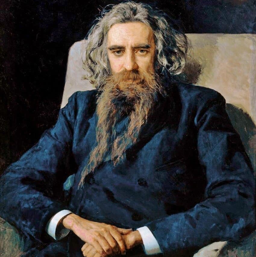 Nikolai Yaroshenko, Portrait de Vladimir Soloviev