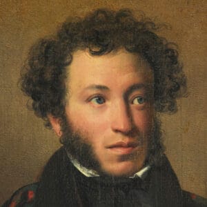 Oreste Kiprensky - Portrait d'Alexandre Pouchkine (1827), Détail