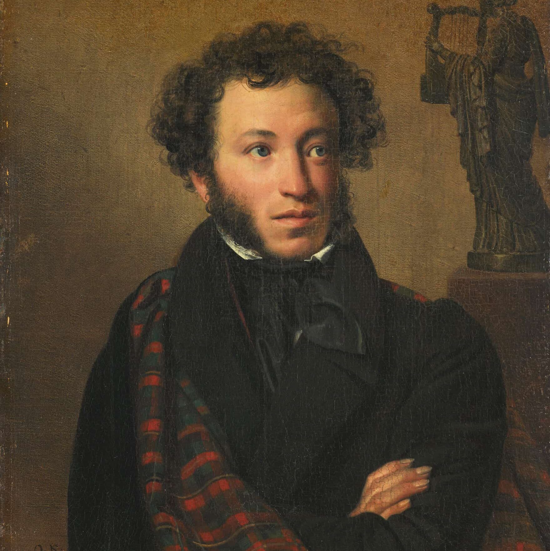 Oreste Kiprensky - Portrait d'Alexandre Pouchkine (1827)