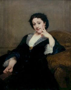Paul Baudry - Portrait de Madeleine Brohan (1861)