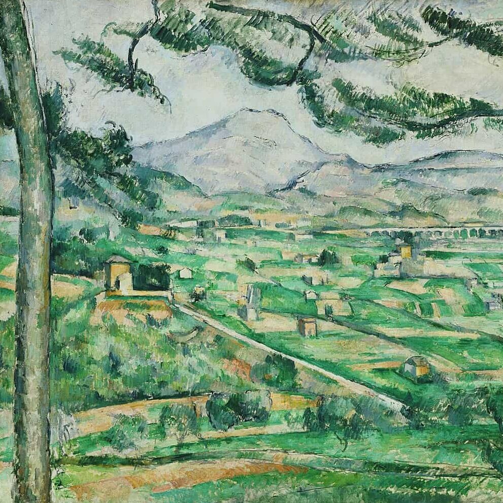 Paul Cézanne - La Montagne Sainte-Victoire (1886-1887)
