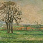 Paul Cézanne - Les Arbres du Jas de Bouffan dénudés (1885-1886)