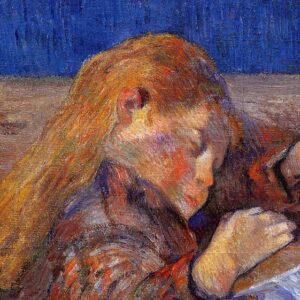 Paul Gauguin - Clovis endormi (1884), Détail