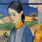 Paul Gauguin - Jeune Bretonne (1889)