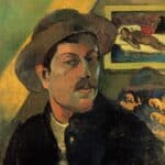 Paul Gauguin - Portrait de l'artiste au chapeau (1893)