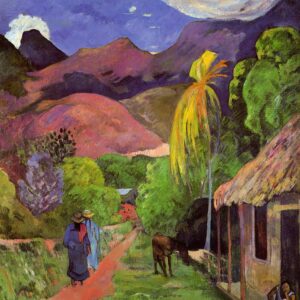 Paul Gauguin - Rue de Tahiti (1891)