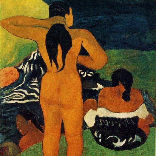 Paul Gauguin - Tahitiennes sur la plage