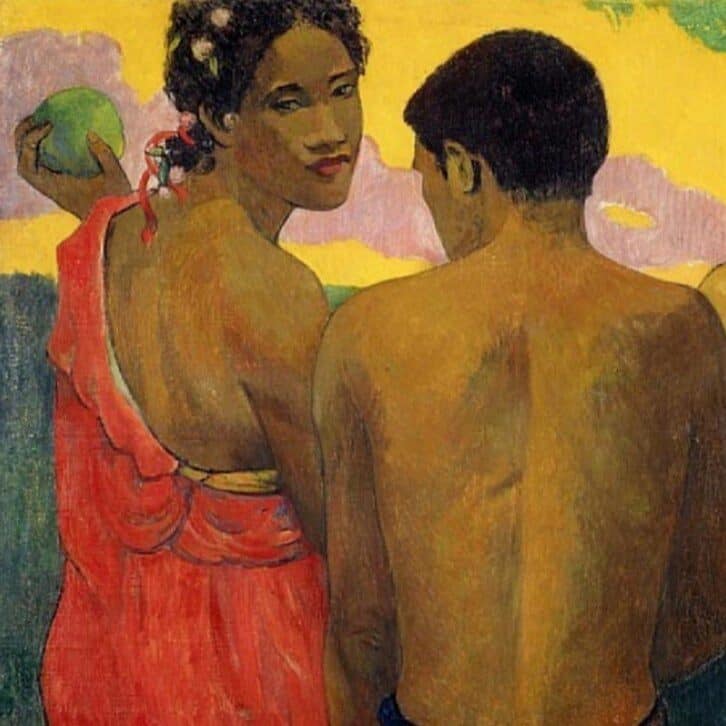 Paul Gauguin, Trois Tahitiens