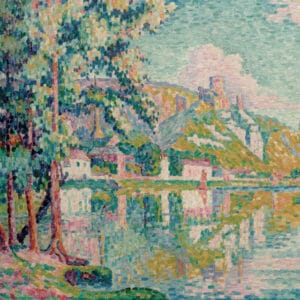 Paul Signac - Les Andelys (Normandie). Château-Gaillard (1921)