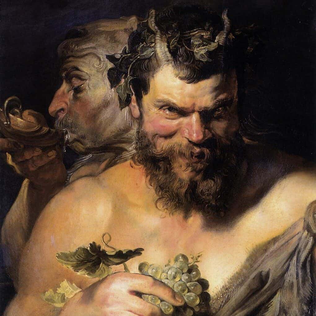 Peter Paul Rubens - Deux satyres (1618-1619)