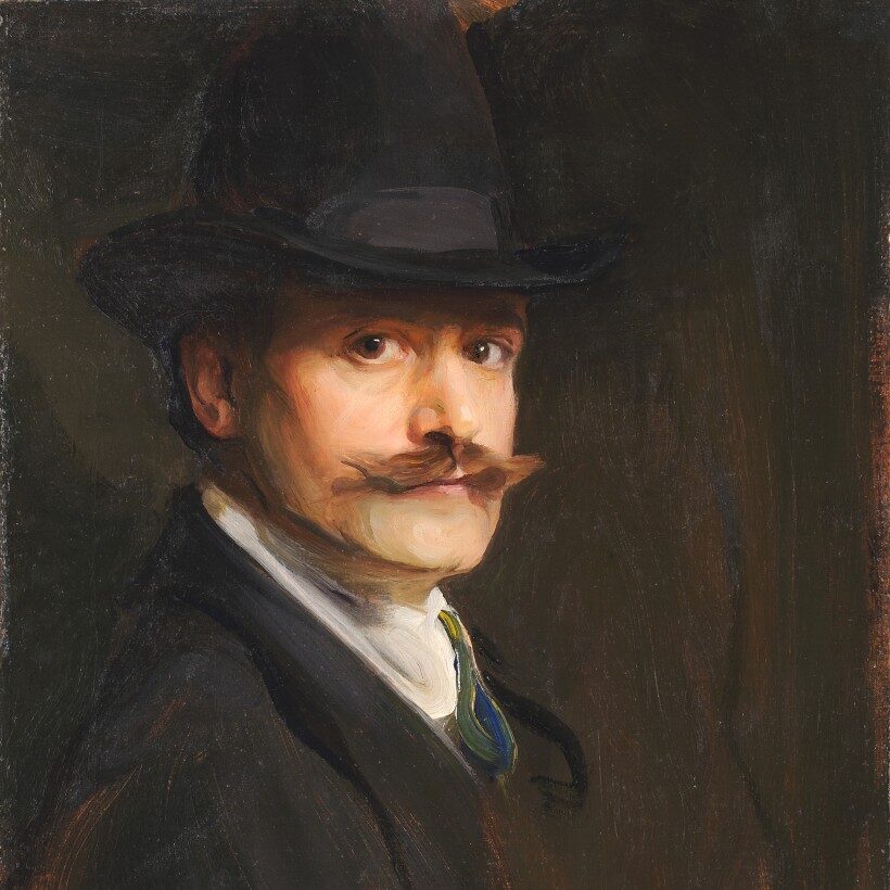 Philip Alexius de László, autoportrait