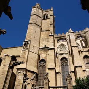 Photographie de Aubry Françon - La cathédrale Saint-Just-et-Saint-Pasteur dans le centre de Narbonne (2010)