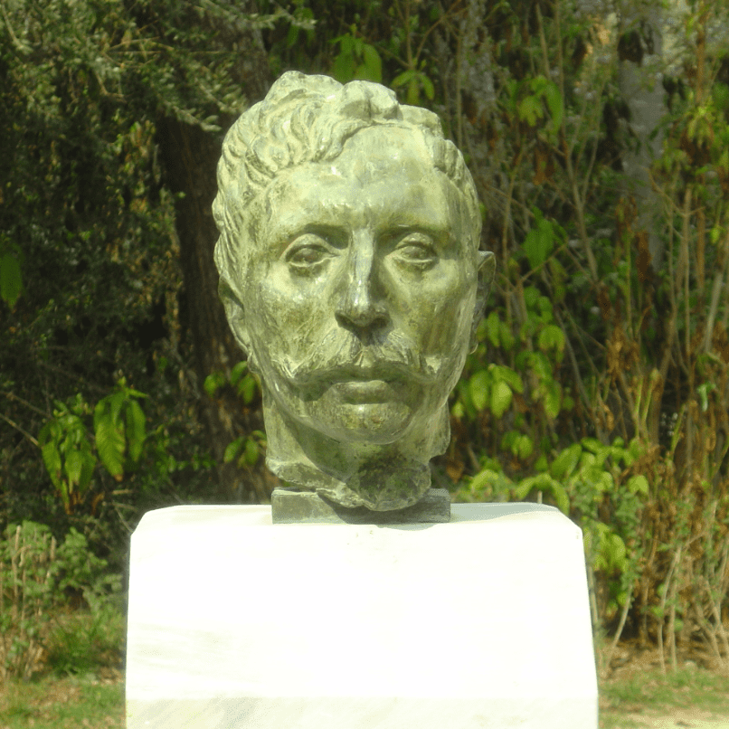 Photographie de DIMSFIKAS - Buste de Jean Moreas, Jardin National, Athènes (2010)