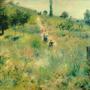 Pierre-Auguste Renoir - Chemin montant dans les hautes herbes (1875)