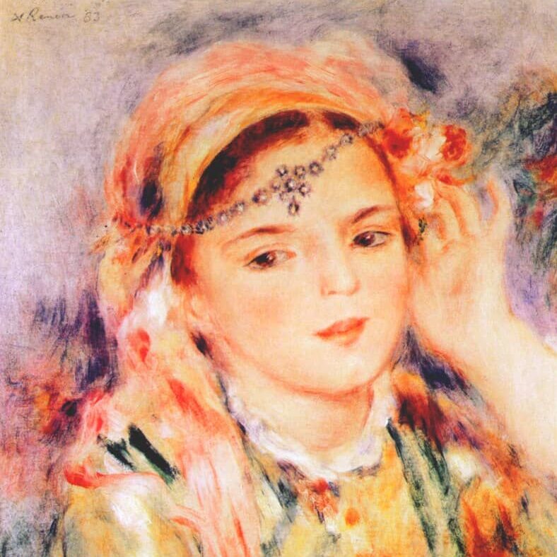 Pierre-Auguste Renoir - Femme algérienne (1883)