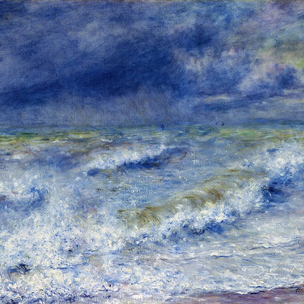 Pierre-Auguste Renoir - La Vague (1879)