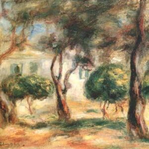 Pierre Auguste Renoir - Le jardin des Colettes (1909)