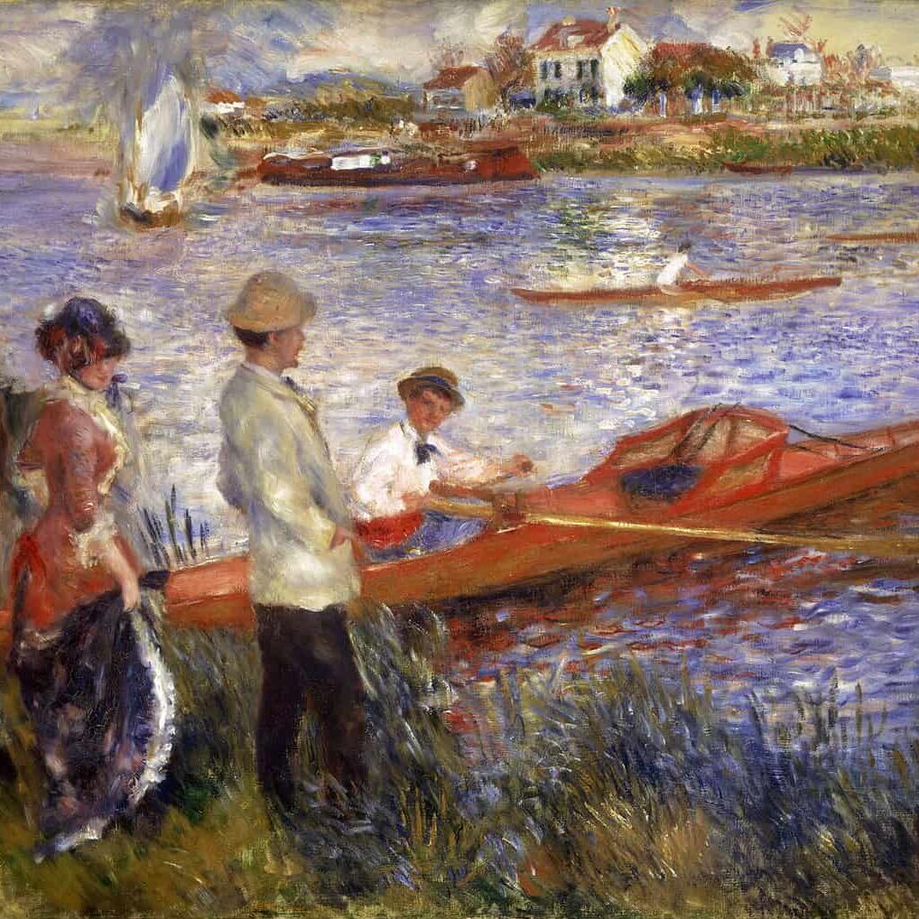 Pierre-Auguste Renoir - Les canotiers de Chatou (1879)