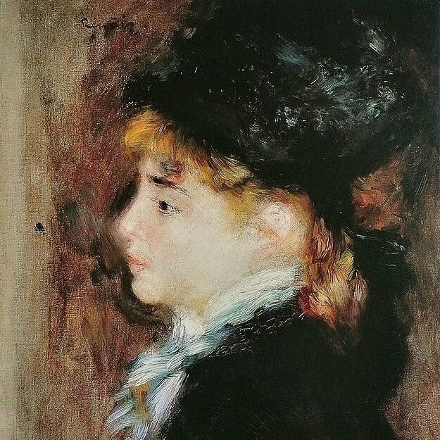 Pierre Auguste Renoir - Portrait dit de Margot (1878)