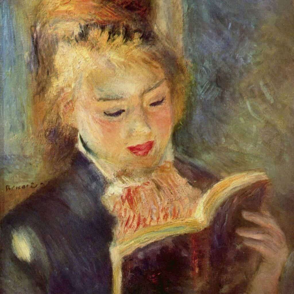 Pierre-Auguste Renoir - La Liseuse (1874-1876)