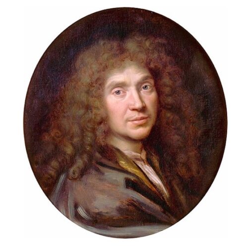 Pierre Mignard, Portrait de Jean-Baptiste Poquelin dit Molière (1658)