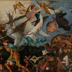 Pieter Brueghel l'Ancien, La Chute des anges rebelles, détail