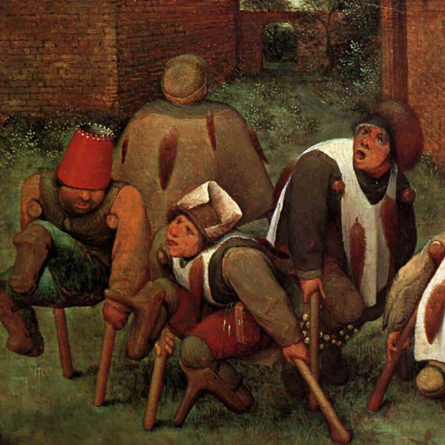 Pieter Brueghel l'Ancien - Les Mendiants (1568)