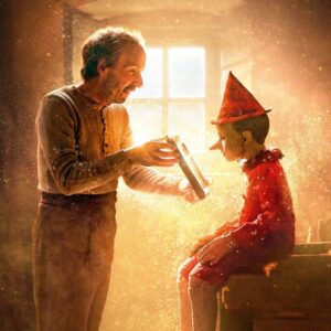 Pinocchio - film de Matteo Garrone (2019), avec Federico Lelapi et Roberto Benigni