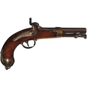 Pistolet français de 1837 (photographie de Rama)