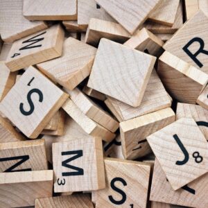 Pixabay - Tableaux De Scrabble Marron Avec Des Lettres