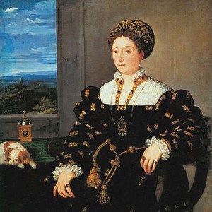 Portrait d'Eleonora Gonzaga par Le Titien (1490-1576)